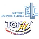 Logos Kaufbeurer Leichtathletik-Club und Topfit-Club für den 4. Kaufbeurer Topfit-Lauf