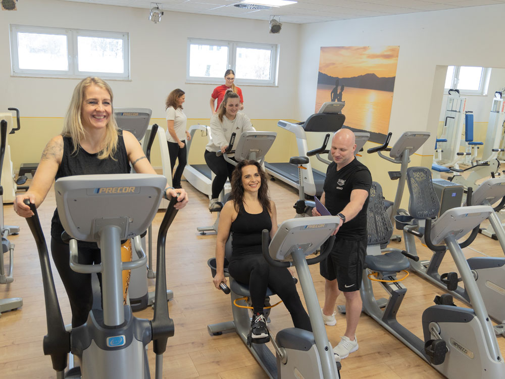 Cardio Training mit Trainer