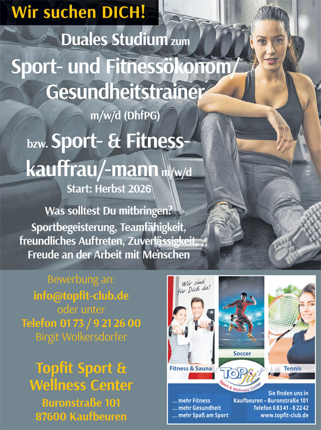 Flyer fürs Studium & Ausbildung 2026