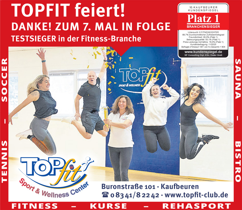 Kaufbeurer Kundenspiegelsieger