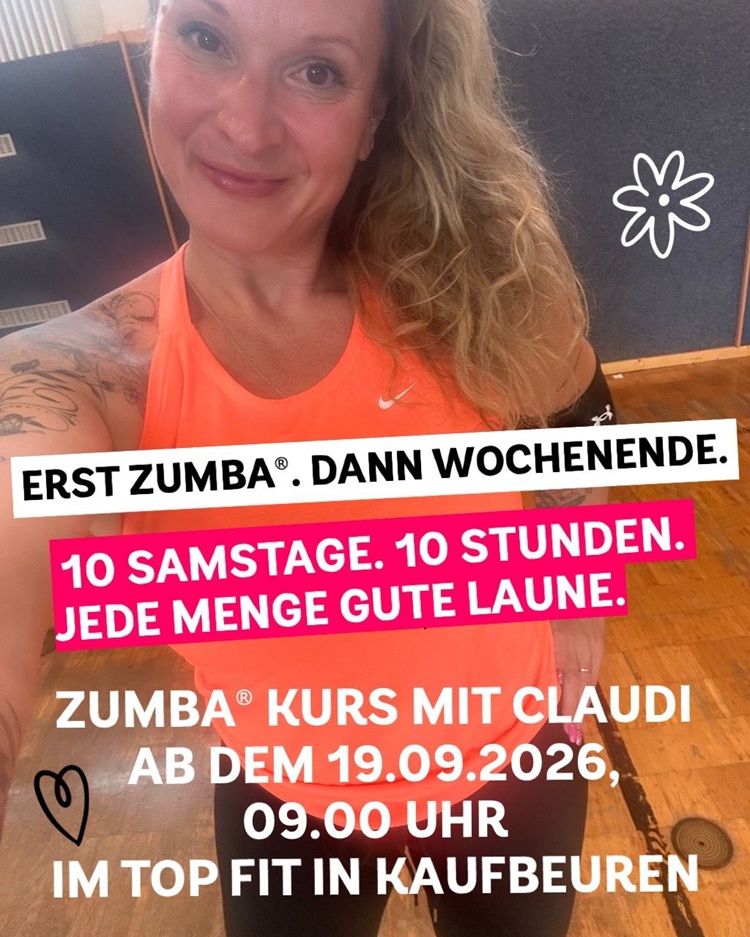 Zumba Kurs Flyer